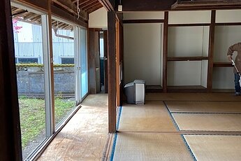 砂壁からクロス仕上げのイメージ