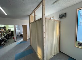 事務所の間仕切りのイメージ