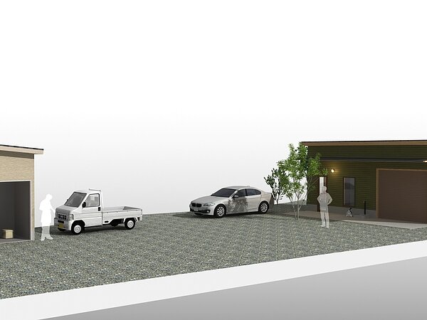 資材置き場確保できました。の画像