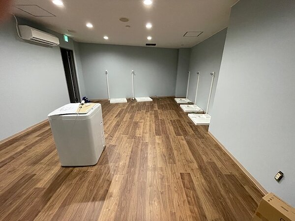 ランドリー室完成の画像